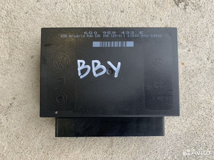 Блок комфорта skoda fabia