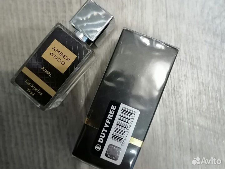 Ajmal amber wood парфюм мужской