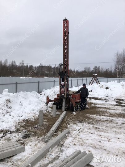 Забивные железобетонные сваи