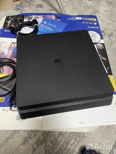 Sony Play Station 4 slim + 14 игр