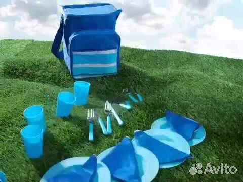 Сумка-холодильник + Коврик для пикника + полотенце