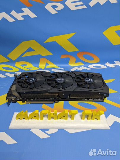 Видеокарта asus AMD Radeon RX 480 strix OC