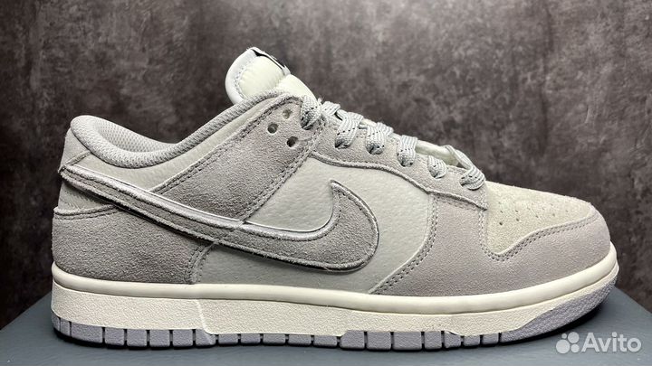 Кроссовки Nike Dunk low Серые Мужские