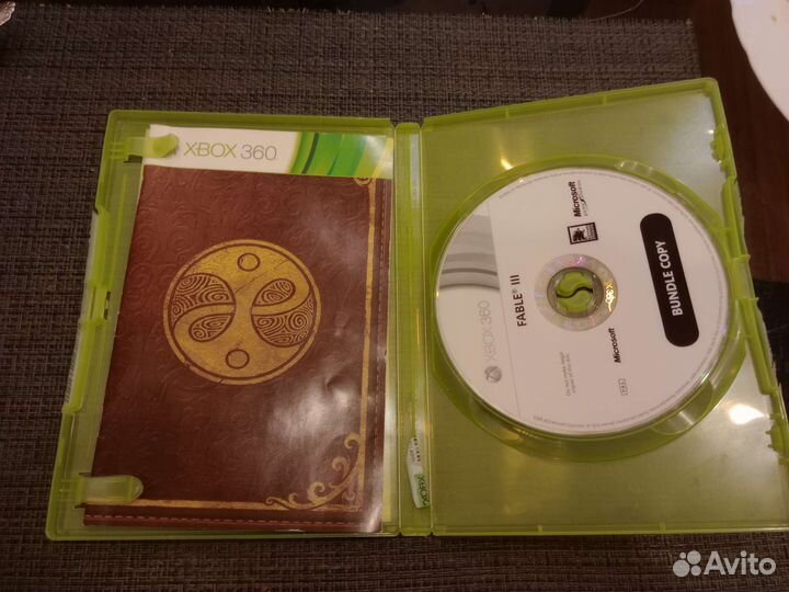 Диск на xbox 360 fable 3 лицензионый