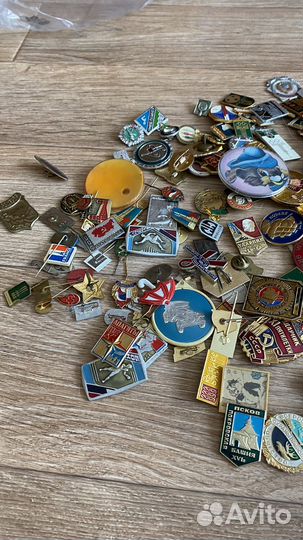 Лот опт. 250 значков СССР