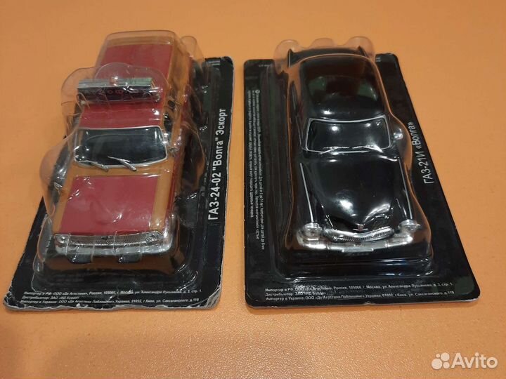 Газ 21 Волга, газ 2402 1/43