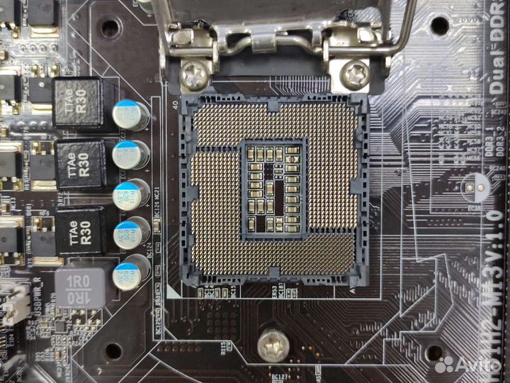 Материнская плата 1155 ECS h61h2-m13v1.0