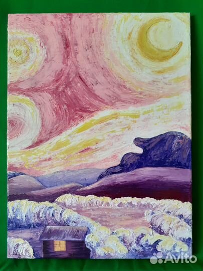 Картина маслом на холсте