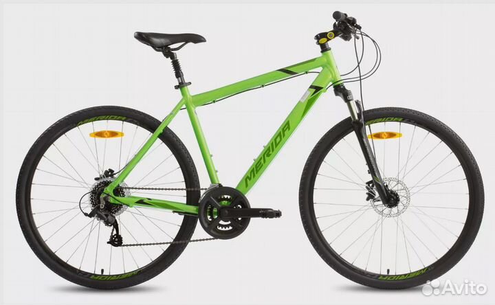 Велосипед merida Crossway 10. 22 Рама L (55см) Green/BlackGreen RU31850