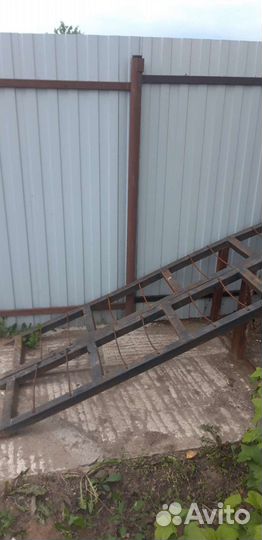 Трап на прицеп, на грузовик