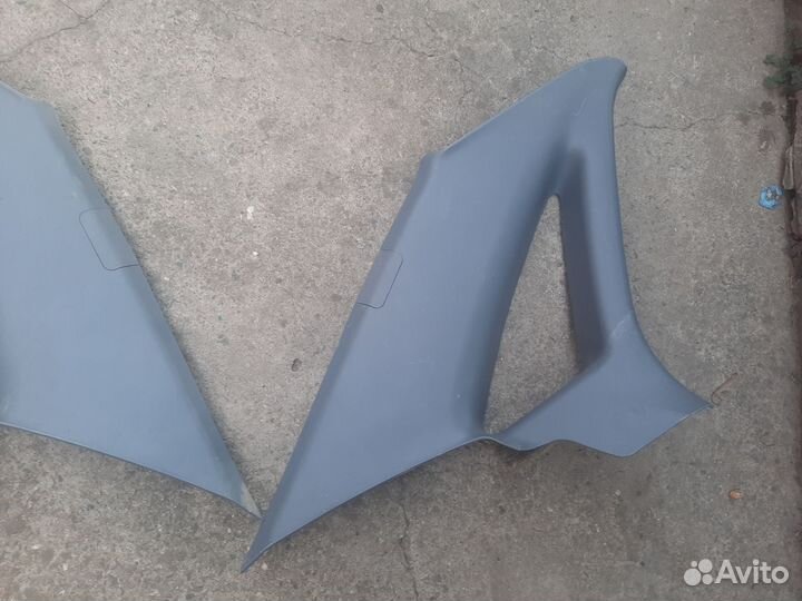 Накладка салона задней стойки шевроле лачетти