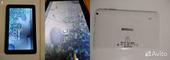 Планшеты бу на ремонт/запчасти