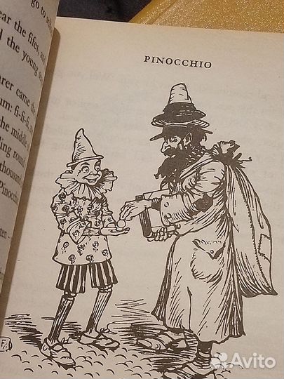 Книга pinokkio Пиноккио на англ языке