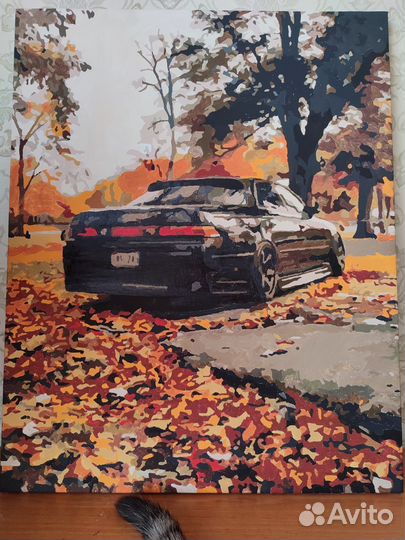 Картины по номерам раскрашенная