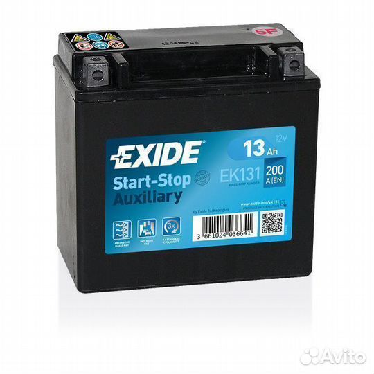 Аккумулятор exide Start-Stop Auxiliary EK131