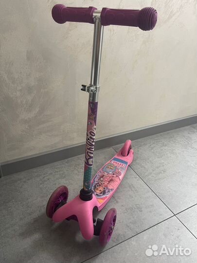 Самокат детский трехколесный бу