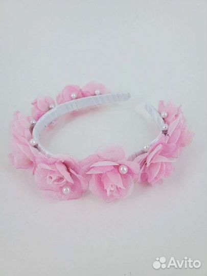 Ободок и украшение на руку