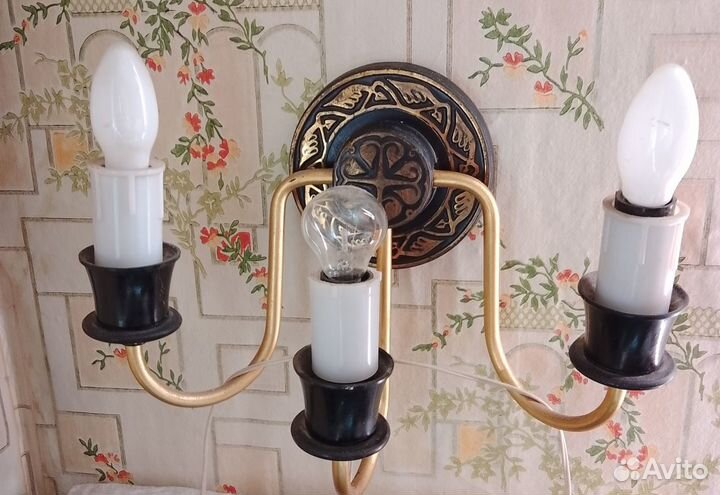 Настенный светильник бра СССР