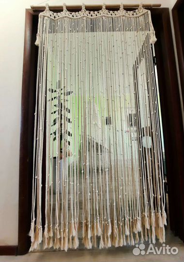 Шторы, арки макраме