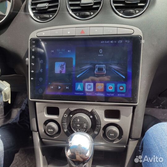 Магнитола Peugeot 308 Android 2012-2017