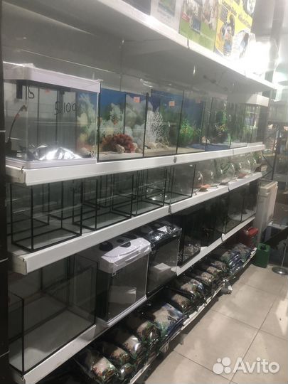 Готовые аквариумы любого размера