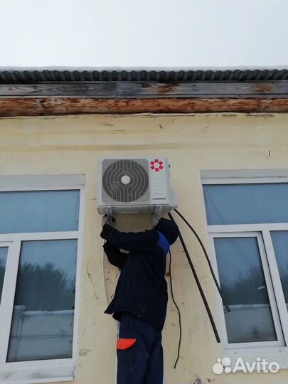 Установка кондиционеров, обслуживание, трассы