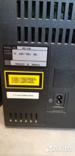 Музыкальный центр samsung max 440