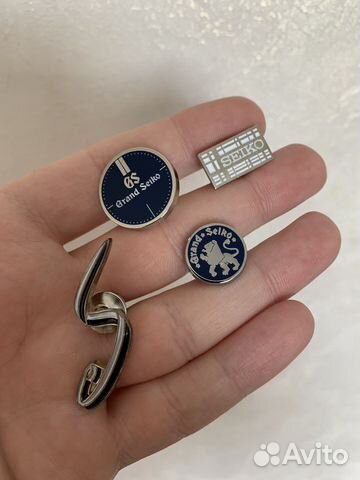 Значки Grand Seiko и Seiko эксклюзив