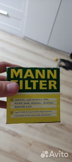 Фильтр масляный mann