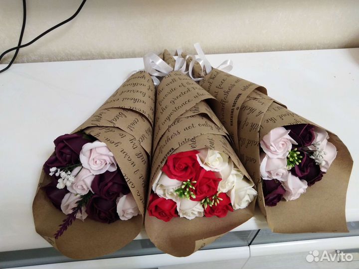 Букет цветы 8 Марта