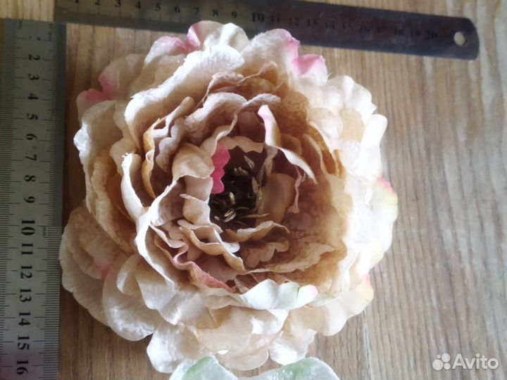 Искусственные цветы бу 11 шт набор