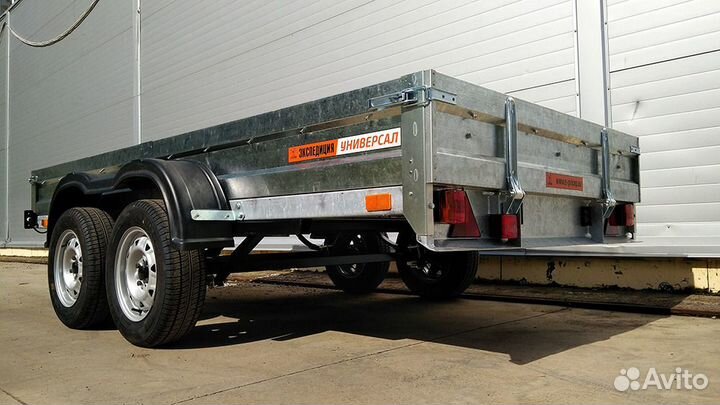 Прицеп двухосный Экспедиция 121360 Евро