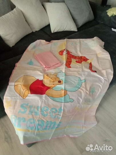 Детское постельное белье новое