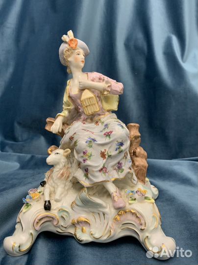 Статуэтка Meissen. Старинная