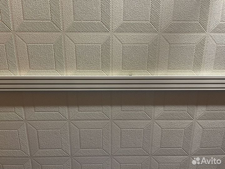 Карниз трехрядный потолочный