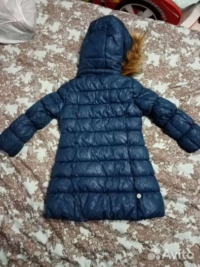 Новое пальто для девочки зимнее 98