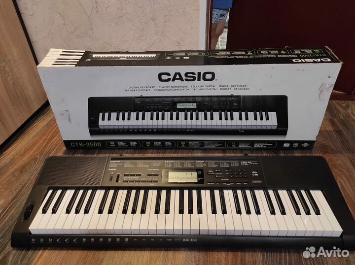 Синтезатор casio ctk 3500