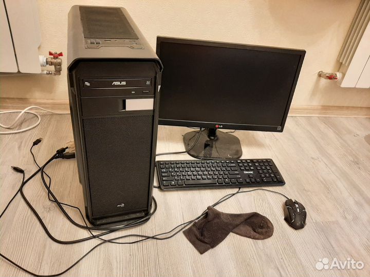 Компьютер i5-6400 2.7Ггц/озу 16Gb/SSD 512 Gb/LG22