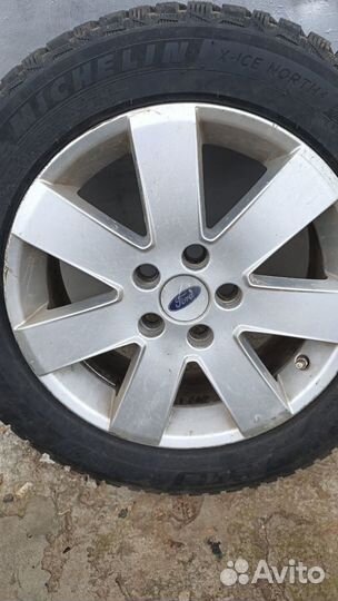 Michelin x-ice north 4 205 55 r16 на литье Ford