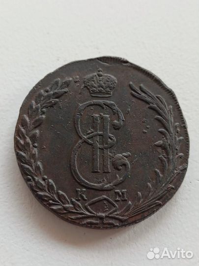 10 копеек Сибирь 1773 год в идеальном состоянии