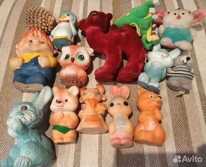 Игрушки СССР резиновые