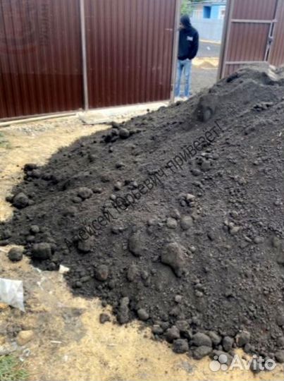 Чернозём, плодородный грунт, планировочный грунт