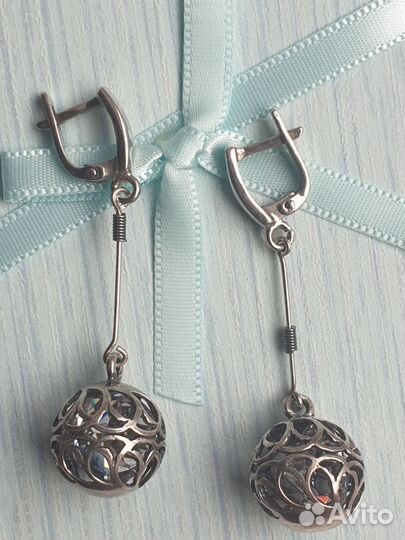 Серебряные серьги 925