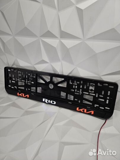 Лед рамка номера с вашим дизайном