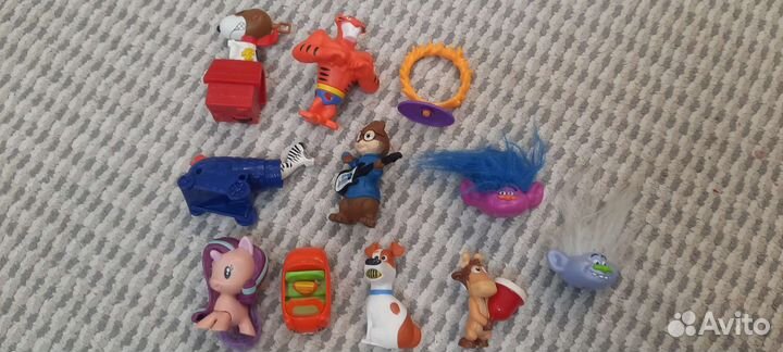 Коллекция игрушек из McDonald's