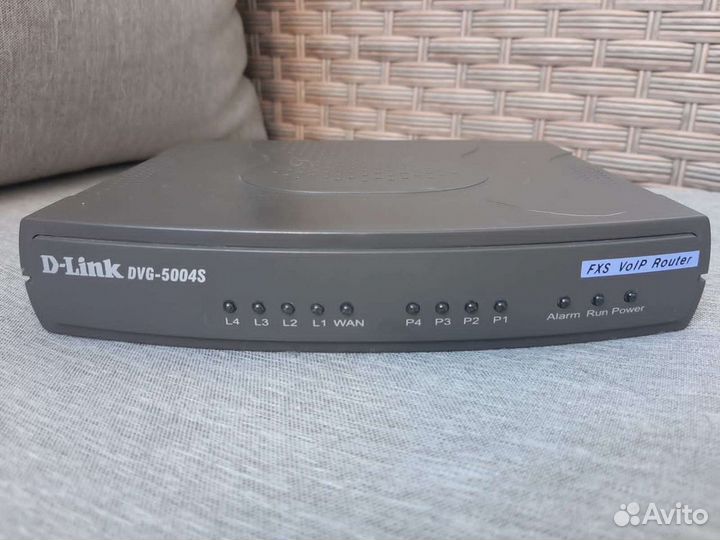 Портовый шлюз D-Link DVG-5004S FCS