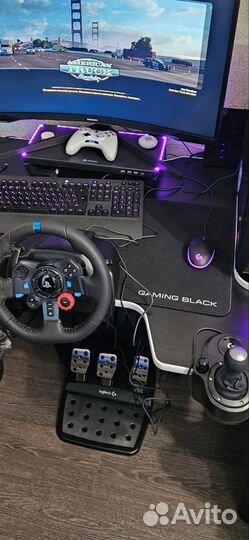 Руль logitech g29 driving force с кпп