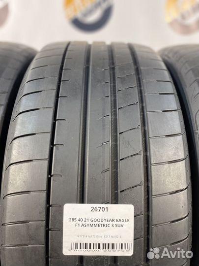 Goodyear Eagle F1 Asymmetric 3 SUV 285/40 R21 106W