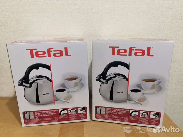 Новый Чайник со свистком Tefal K2481574 оригинал купить в Санкт ...