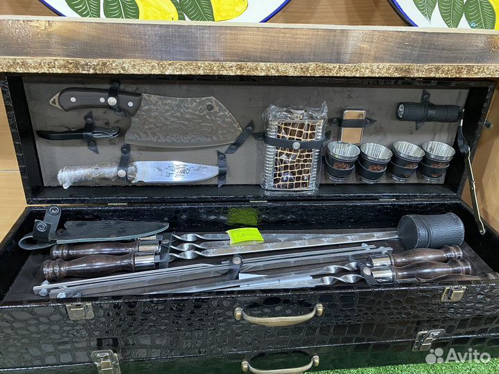 Подарочный шашлычный набор